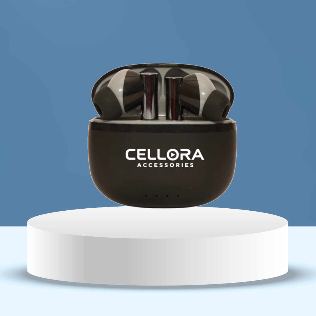 Cellora True Wireless Earbuds Black Edition